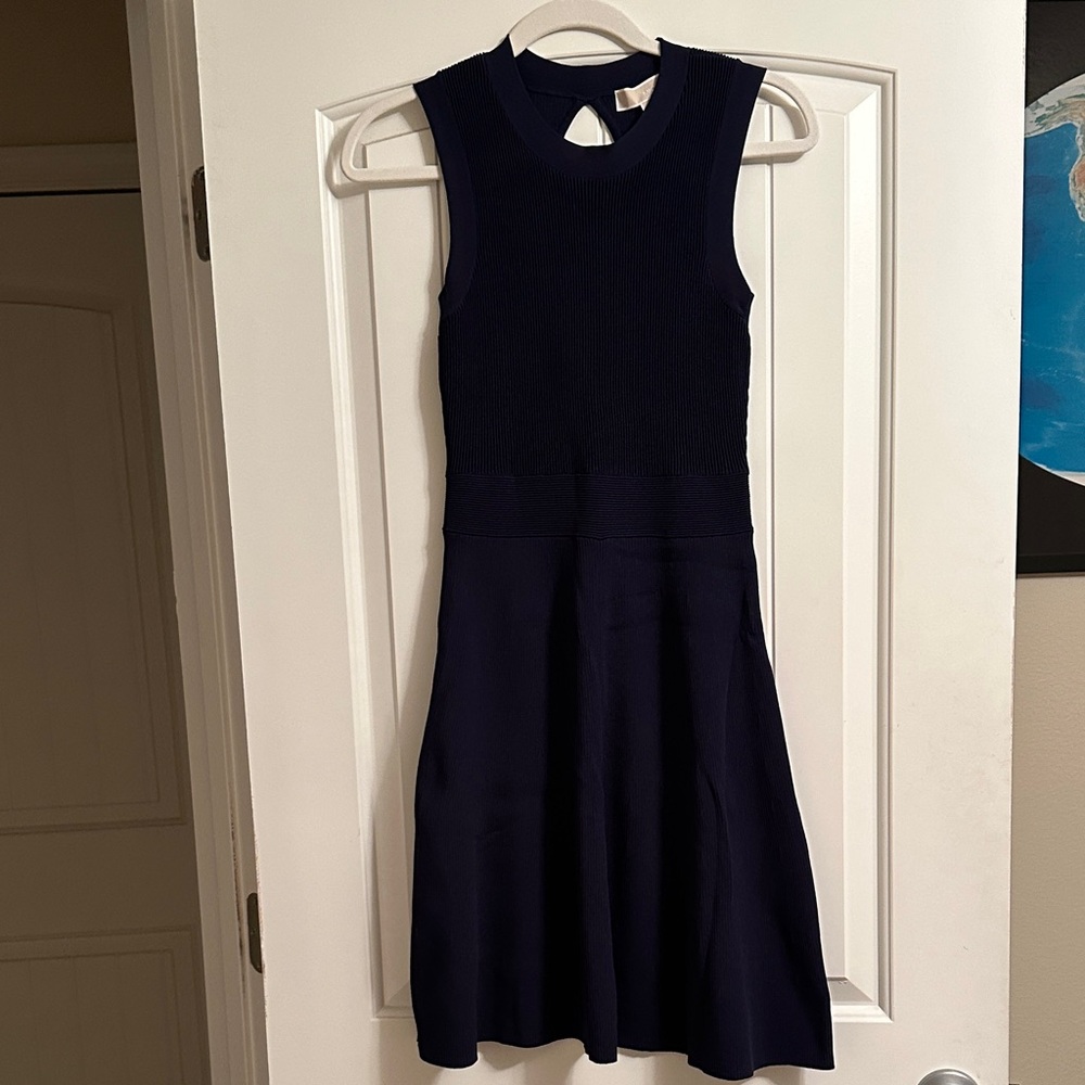Michael Kors Navy Sleeveless Dress